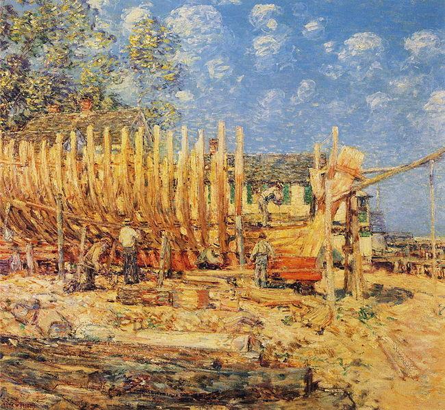 Childe Hassam Provincetown Germany oil painting art